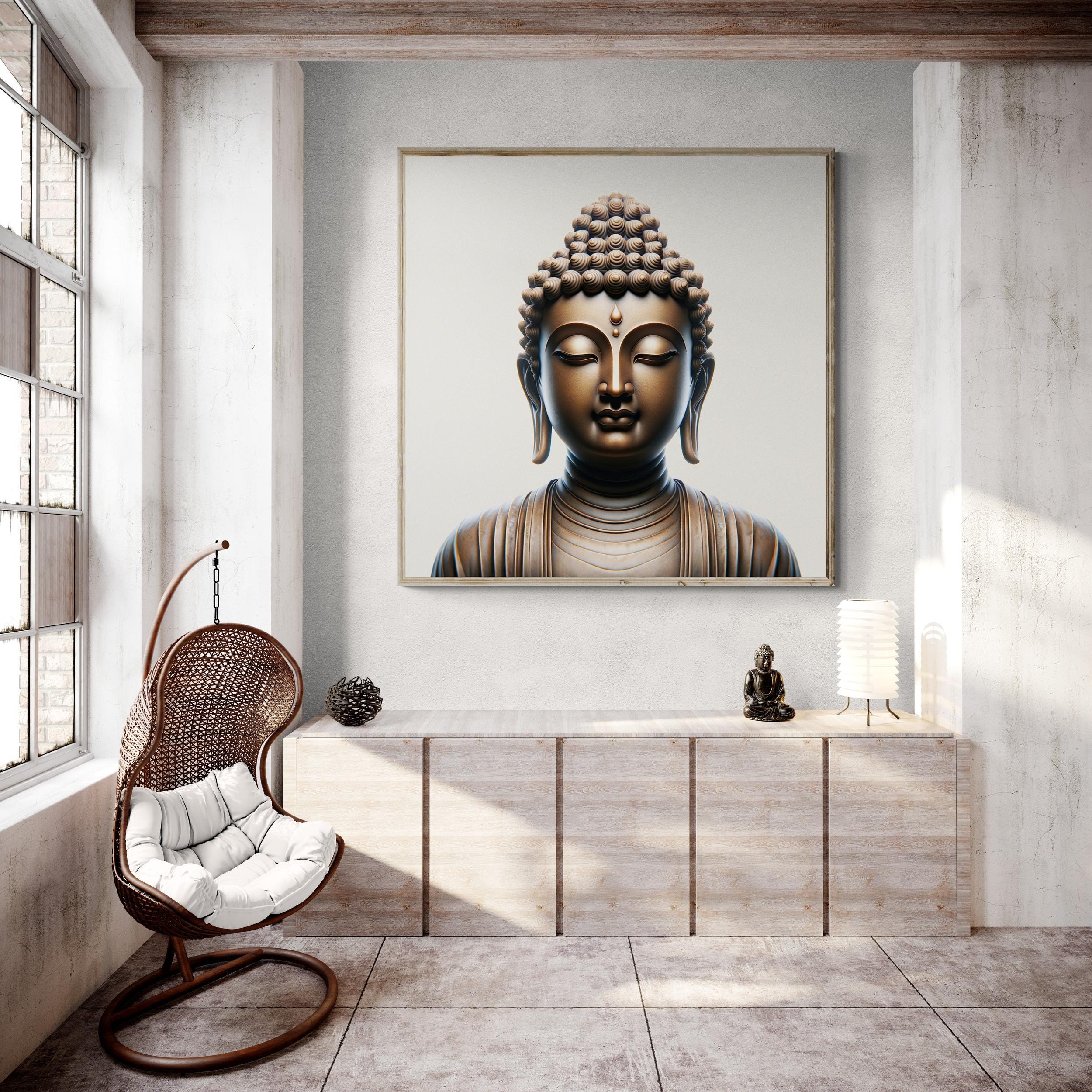Buddha Wall Art Digital Print, Downloadable Zen Poster, Yoga Decor ...