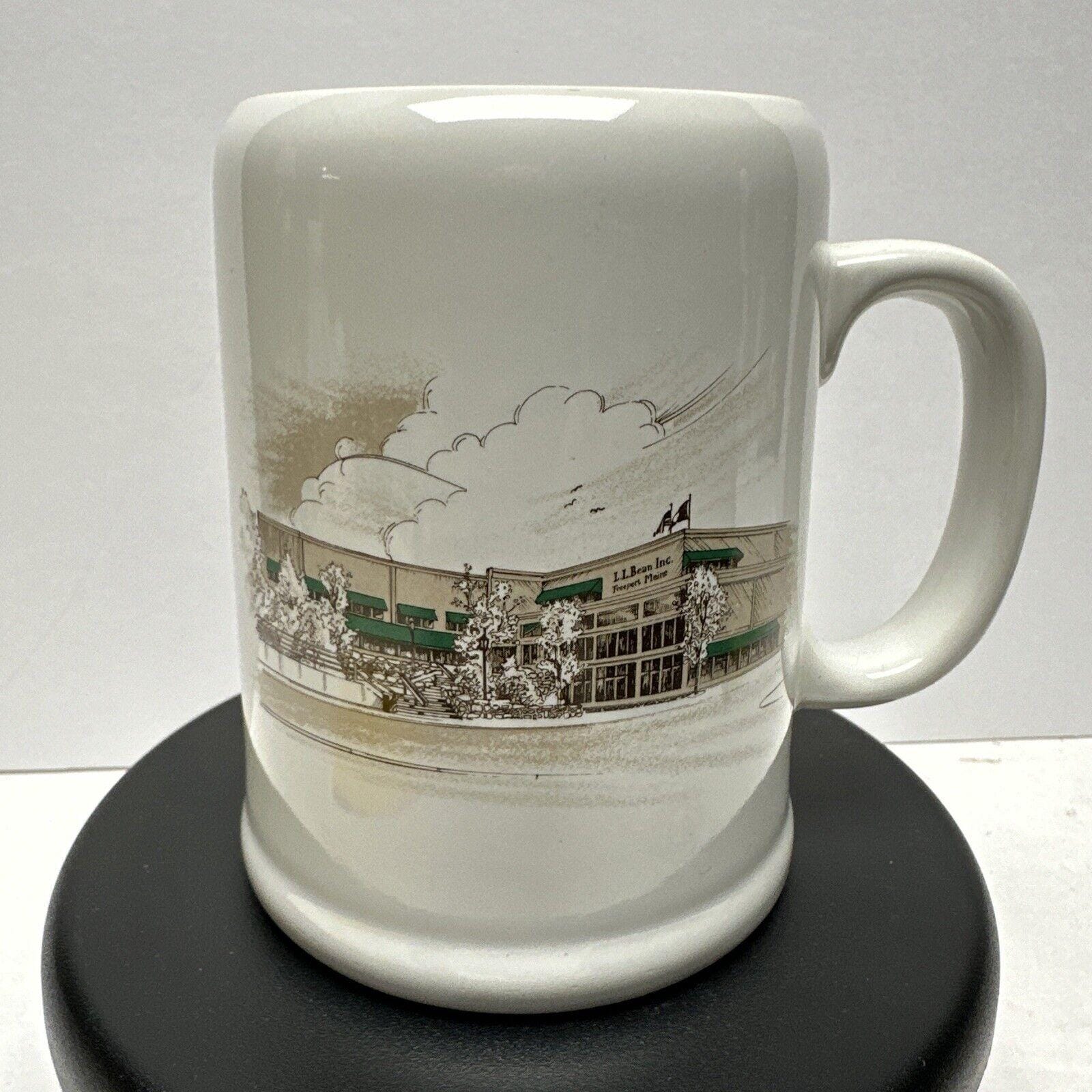 80s 90s エルエルビーン FREEPORT MAINE スープマグ 陶器 Vintage LL Bean Ceramic Mug: Freeport Maine Flagship Store, 12 OZ