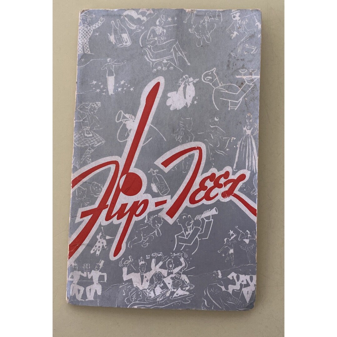 Vintage Nude Flip Teez - Cassy - the Morton Company 1940 Pinup Flip - Etsy
