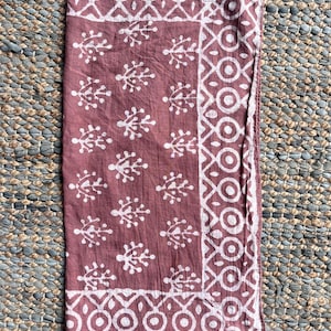 Set of 2 Organic Cotton Bandana Bandana Scarf, Paisley Design Scarf, Vibrant Color, High-Quality, Winter Scarf