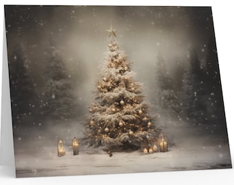 Silent Night Greeting cards (8, 16, and 24 pcs)