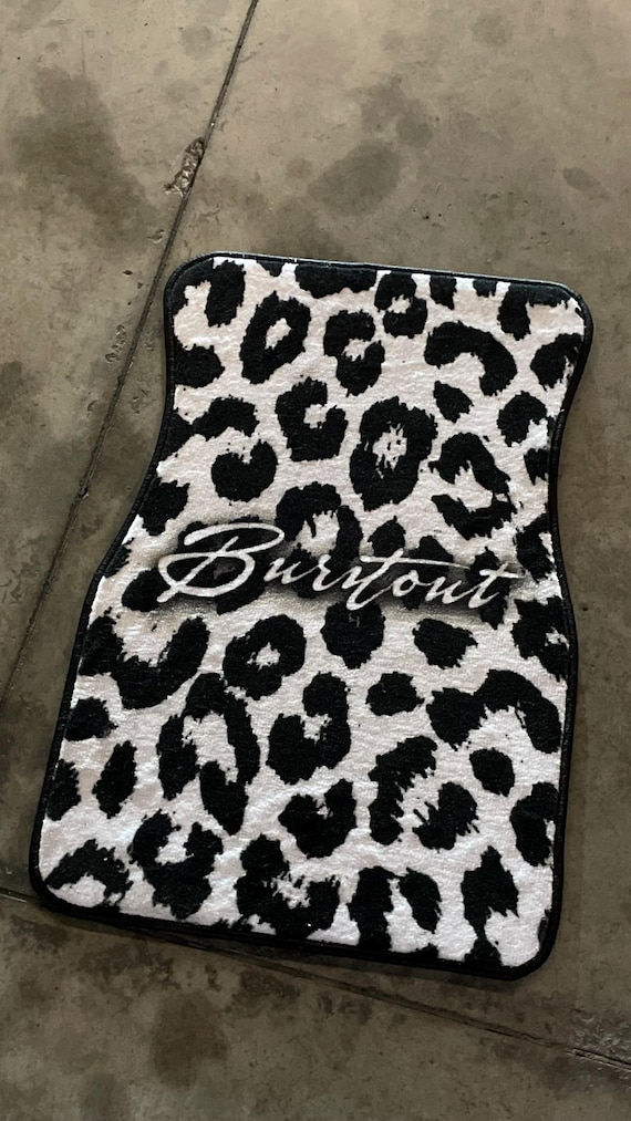 Leopard Car mats