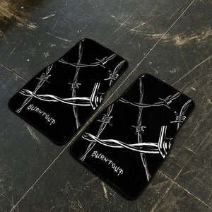 Barbed Wire Car mats (real carpet)