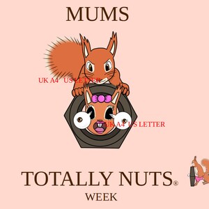 Mums Totally Nuts Weekly Planner | Organize Your Busy Schedule with our Moms Totally Nuts Weekly Planner | Stay on Top of Your Task