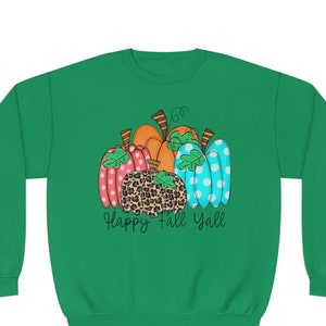 Happy Fall Y&#39;all Crewneck Sweatshirt, Happy Fall Y&#39;all Shirt, Fall Gift for Her, Autumn Shirt, Fall Gift, Thanksgiving
