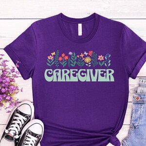 Caregiver T-Shirt, Caregiver Shirt, Gift for Caregiver, Healthcare Worker Shirt, Home Health, Healthcare Shirt, Home Care Tee