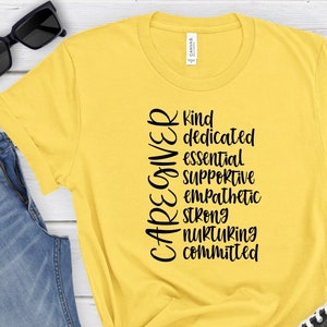 Caregiver T-Shirt, Caregiver Shirt, Gift for Caregiver, Healthcare Worker Shirt, Caregiver, Home Health, Healthcare Shirt, Home Care Tee
