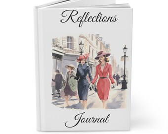 Reflections Journal, Gift For Her, Personal Reflection, Mindfulness Journal, Gratitude Journal, Journaling 4 Wellness, Journaling 4 Healing