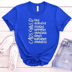 Caregiver T-Shirt, Caregiver Shirt, Gift for Caregiver, Healthcare Worker Shirt, Caregiver, Home Health, Healthcare Shirt, Home Care Tee