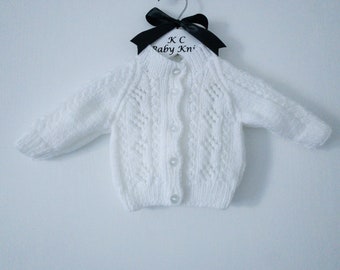 Hand Knitted Baby Cardigan 001