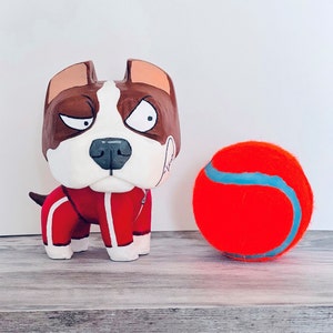 Custom, Pet, Dog, Pitbull, Figurine, Collectable