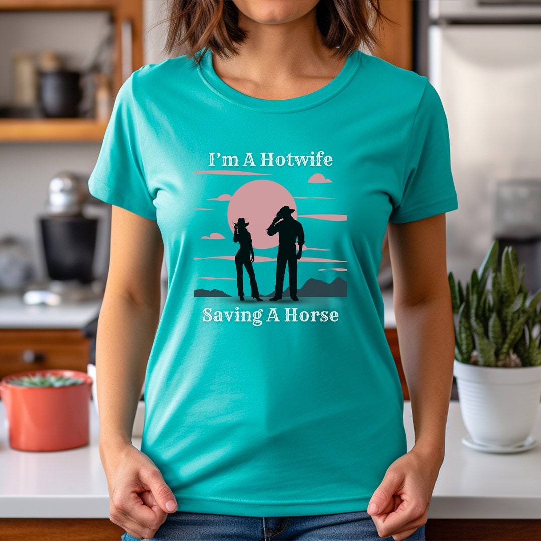 Save a Horse Shirt Hotwife Cowgirl Swinger Lifestyle Clothing Cowboy