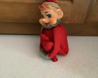 クリスマスタンブリングピクシー　サンタガール　1960年代　ヴィンテージ 希少ヴィンテージ 1960年代 ニーハガー スリーピーアイ ビッグアイ