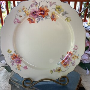Vintage W.S. George Lido plaat/huisdecoratie/keukengerei