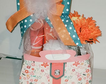 Idée de panier-cadeau spa pour la fête des mères pour maman Cadeau joyeux anniversaire pour collègue Je pense à vous petite amie Cadeau pour prendre soin de soi Cadeau spa pour elle