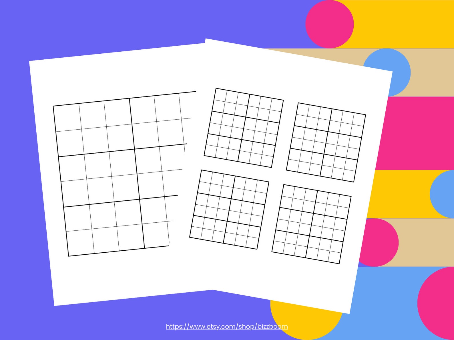 Blank Sudoku Pages. Printable Sudoku Grids. Printable Blank Sudoku ...