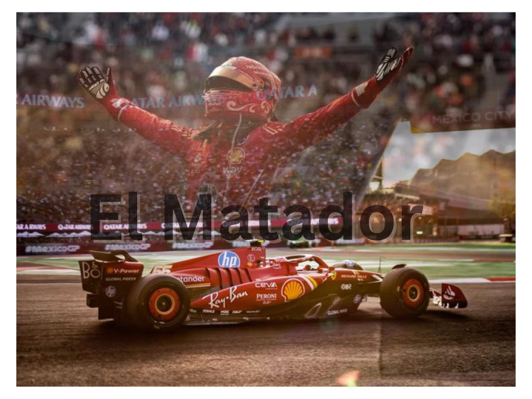 Carlos Sainz | Ferrari | Formula 1 Poster - Etsy