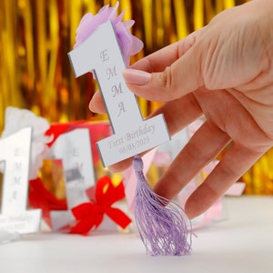 Eerste verjaardag magneet gunsten voor gast, gepersonaliseerd verjaardagscadeau, leeftijd 1 gunsten, 1e verjaardagsfeestje ideeën, verjaardagsfeestje decoratie