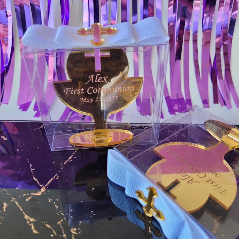 First Holy Communion Favors Baptism Giveaway Christening Etsy