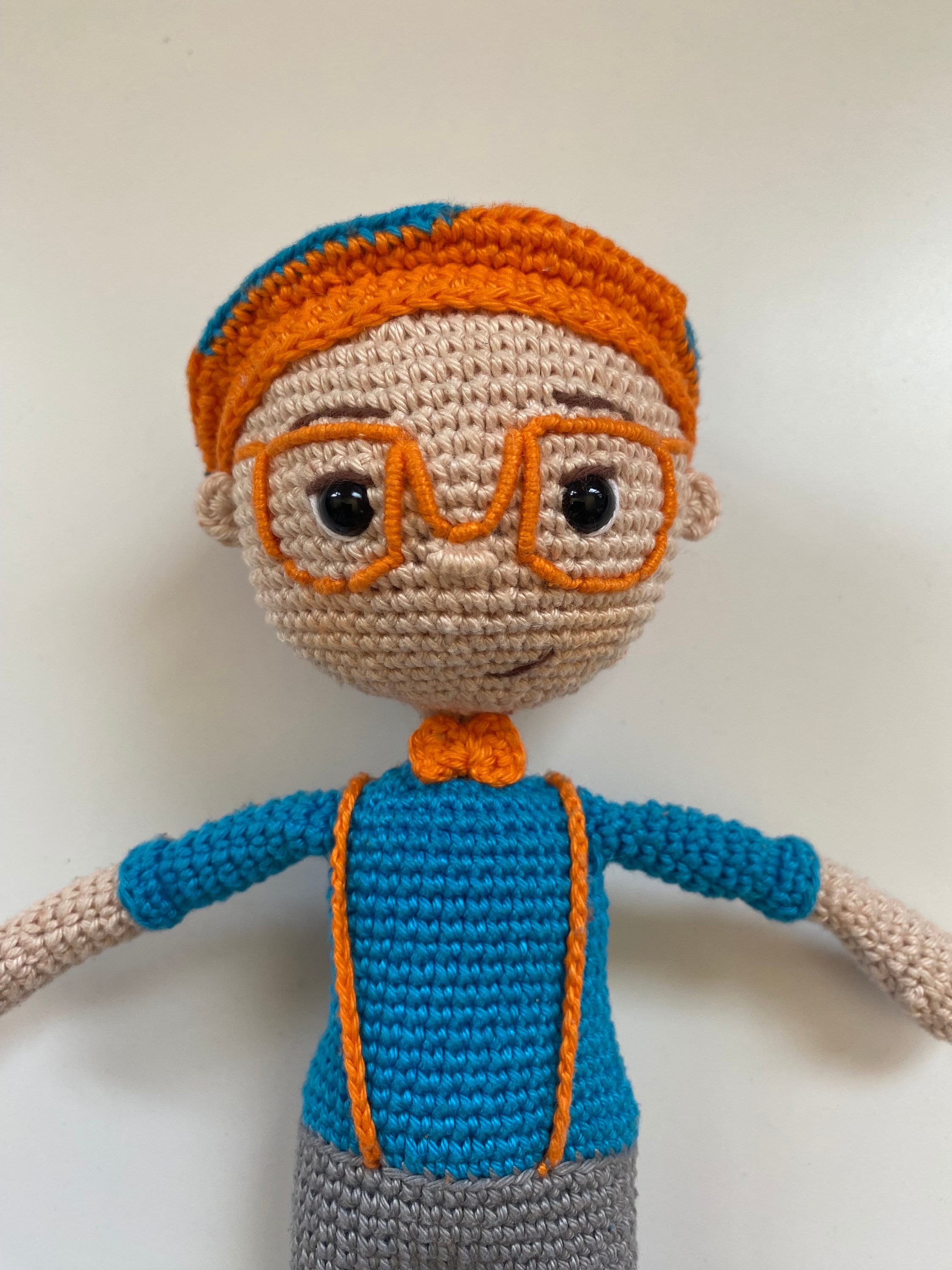 Blippi Pattern Blippi Crochet Doll PDF Pattern Blippi PDF Etsy