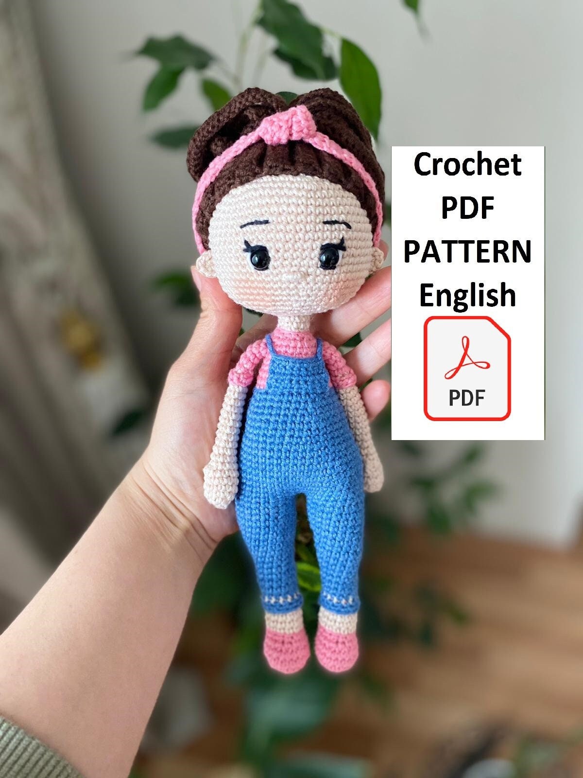 Miss Rachel Pattern Ms Rachel Crochet Doll PDF Pattern Etsy Canada