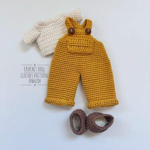 Crochet Doll Jumpsuit Pattern
