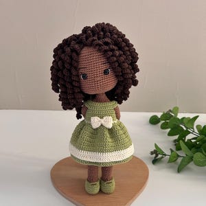 Crochet Doll Dress Pattern