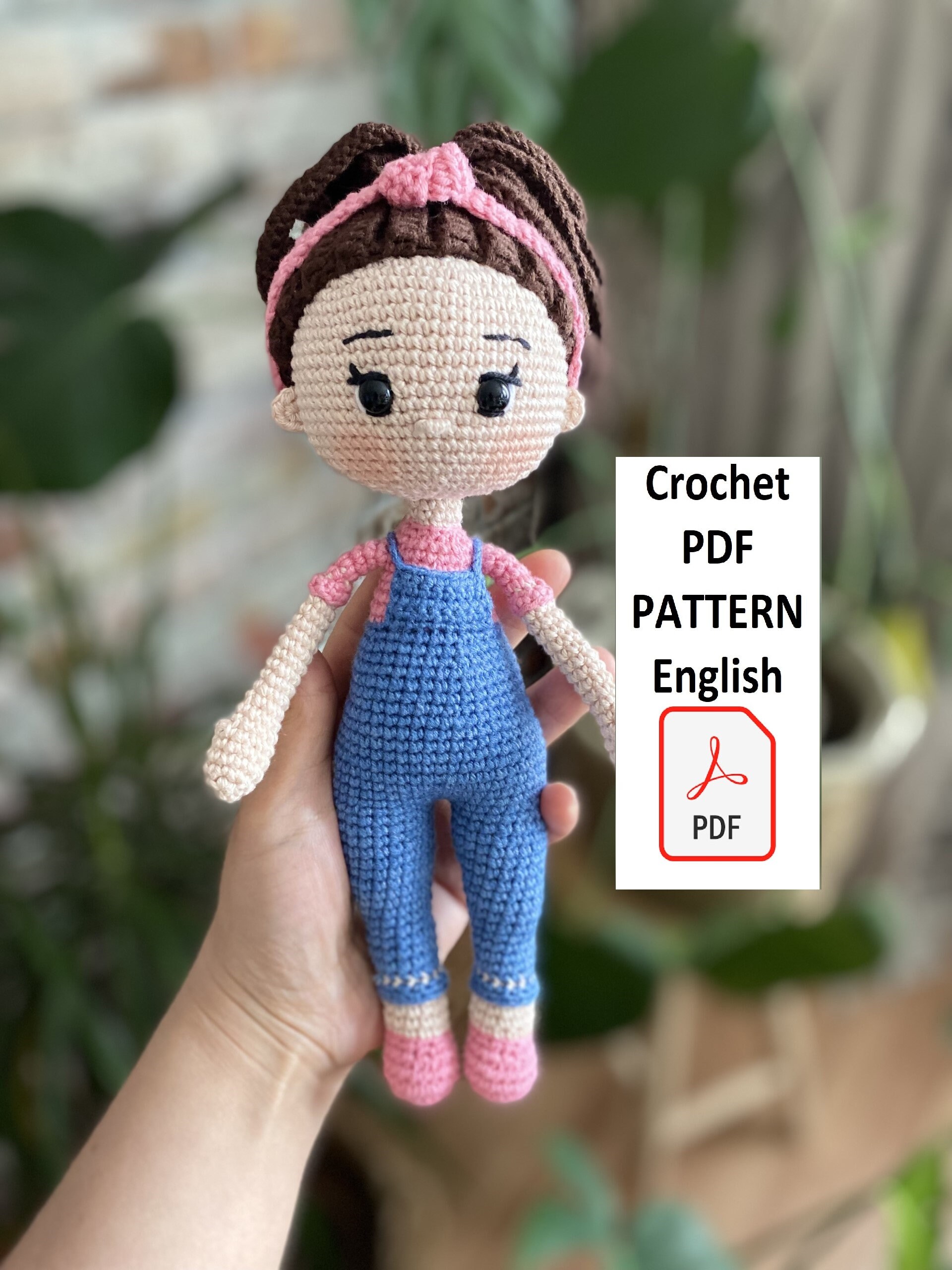 Miss Rachel Pattern Ms Rachel Crochet Doll PDF Pattern Etsy