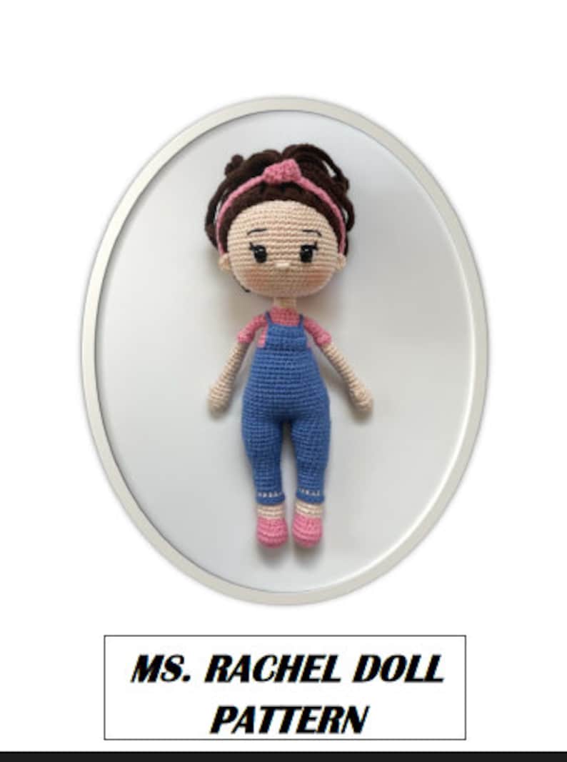 Crochet Pattern Miss Rachel and Puppet Herbie Ms Rachel and Etsy UK