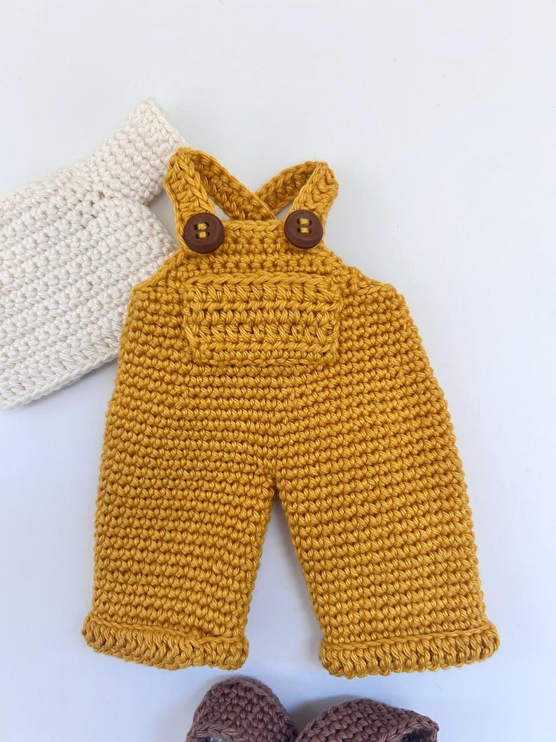 crochet doll jumpsuit pattern