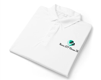 Green Globe Logo Polo | Embroidered Club Polo