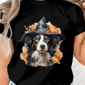 Border Collie Halloween Shirt: Dog Mom Sweatshirt & Hoodie