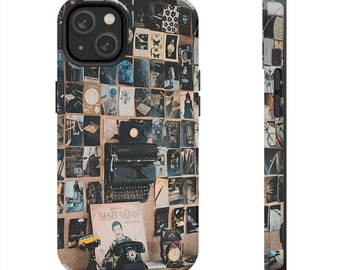 Artistic Collage Protective Cell Phone Cover, iPhone, Colorful, Gift, Vibrant Collage: Unique Cell Phone Case with Captivating Image Collage