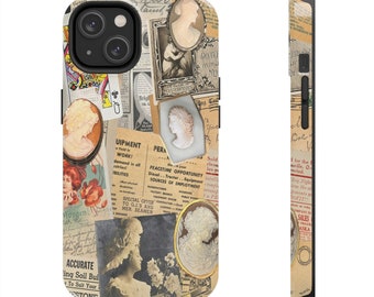 Artistic Collage Protective Cell Phone Cover, iPhone, Colorful, Gift, Vibrant Collage: Unique Cell Phone Case with Captivating Image Collage