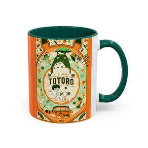 My Neighbor Totoro ceramic mug, Kiki&#39;s Delivery Service Princess Mononoke Howl&#39;s Moving Castle, Studio Ghibli