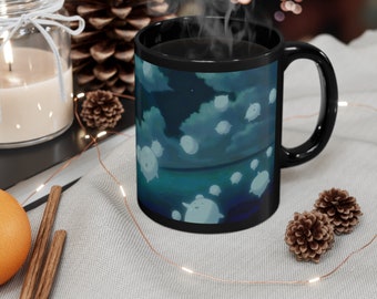 The boy and the heron  warawara coffee mug