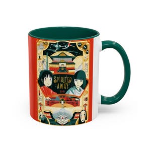 Spirited Away Ceramic Mug, Studio Ghibli Collection - Coffee and tea Cup, 11oz