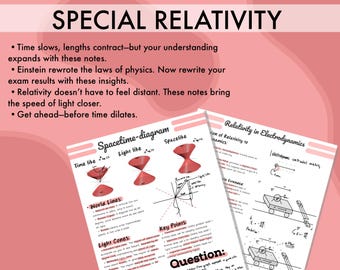 Studiehandledning för speciell relativitetsteori