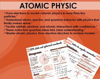 Studiehandledning för atomfysik