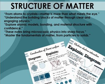 Studiehandledning för materiens struktur