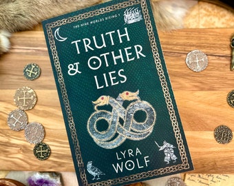 Truth and Other Lies: A Loki Norse Fantasy Novel, Fantasy Romance Book, Norse Mythology, Trickster God Adventure (SIGNED)