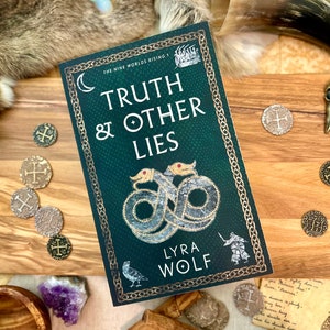 Truth and Other Lies: A Loki Norse Fantasy Novel, Fantasy Romance Book, Norse Mythology, Trickster God Adventure SIGNED image 1