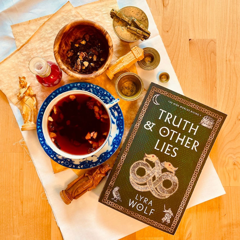Truth and Other Lies: A Loki Norse Fantasy Novel, Fantasy Romance Book, Norse Mythology, Trickster God Adventure SIGNED image 3