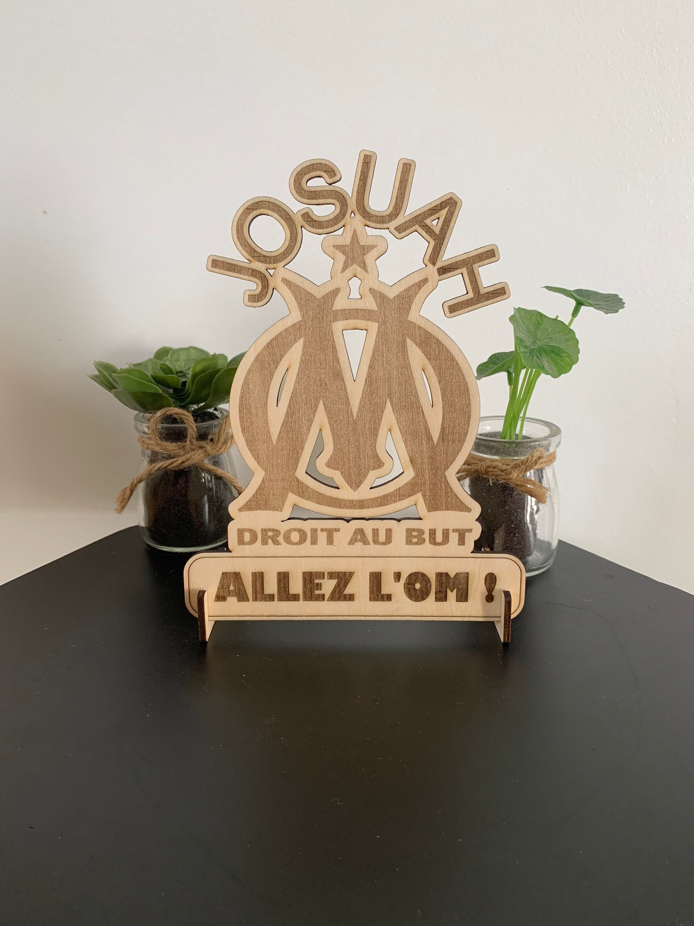 Trousse OM personnalisé prénom Trousse Olympique de Marseille - cadeau  anniversaire - cadeau de noël