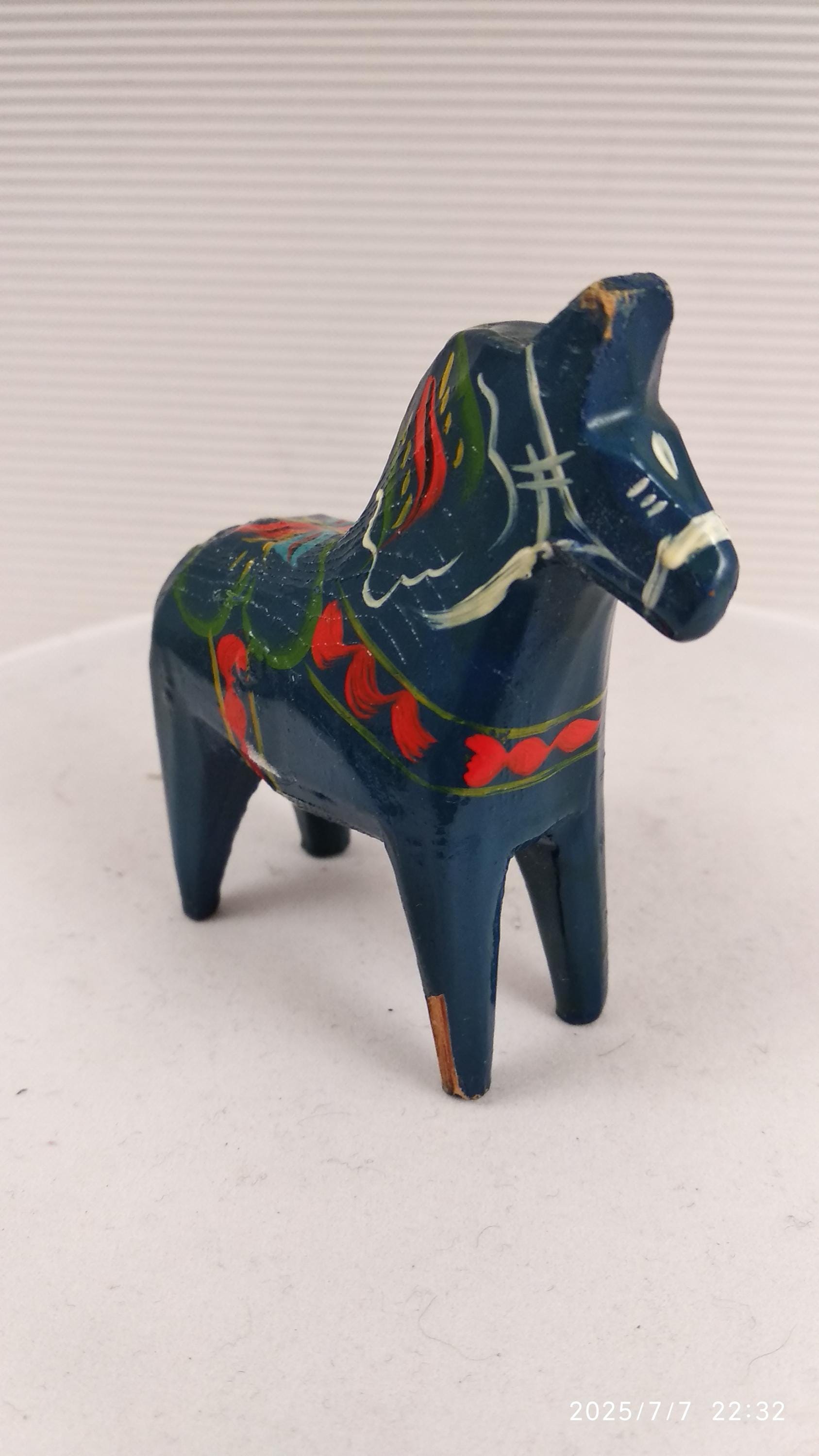 IKEA STOLLE ダーラホース 青 水玉 ヴィンテージ 木馬 北欧雑貨 IKEA STOLLE ダーラホース 青 水玉 ヴィンテージ 木馬 北欧雑貨