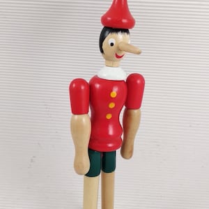 Vintage Pre Owned Pinocchio Puppet Wood Toy