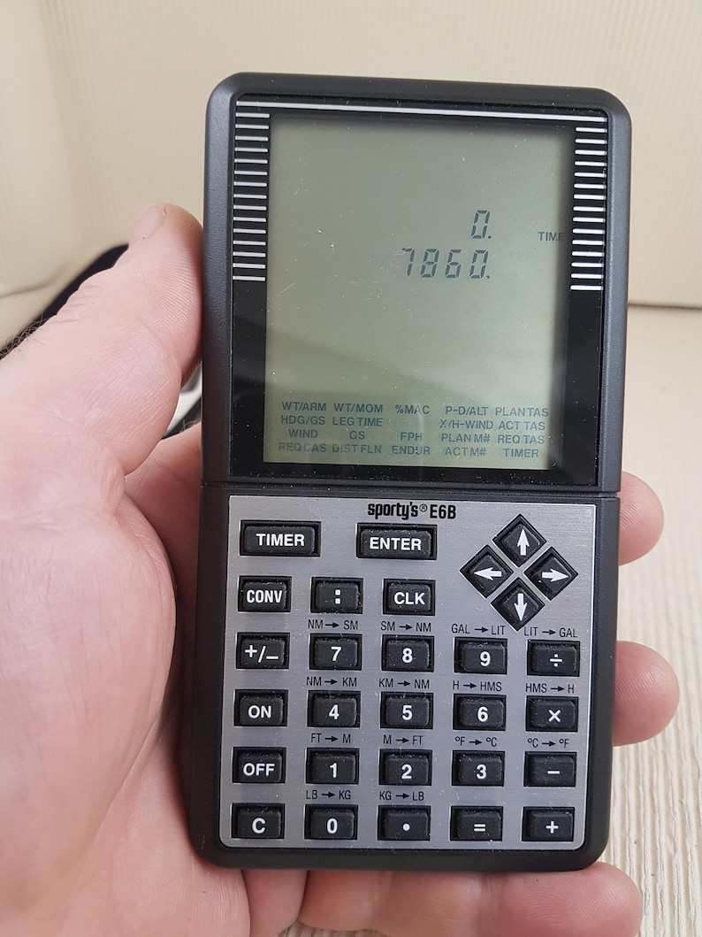 Sporty's E6B Flight Computer With Manual & Quick Reference Card - Etsy