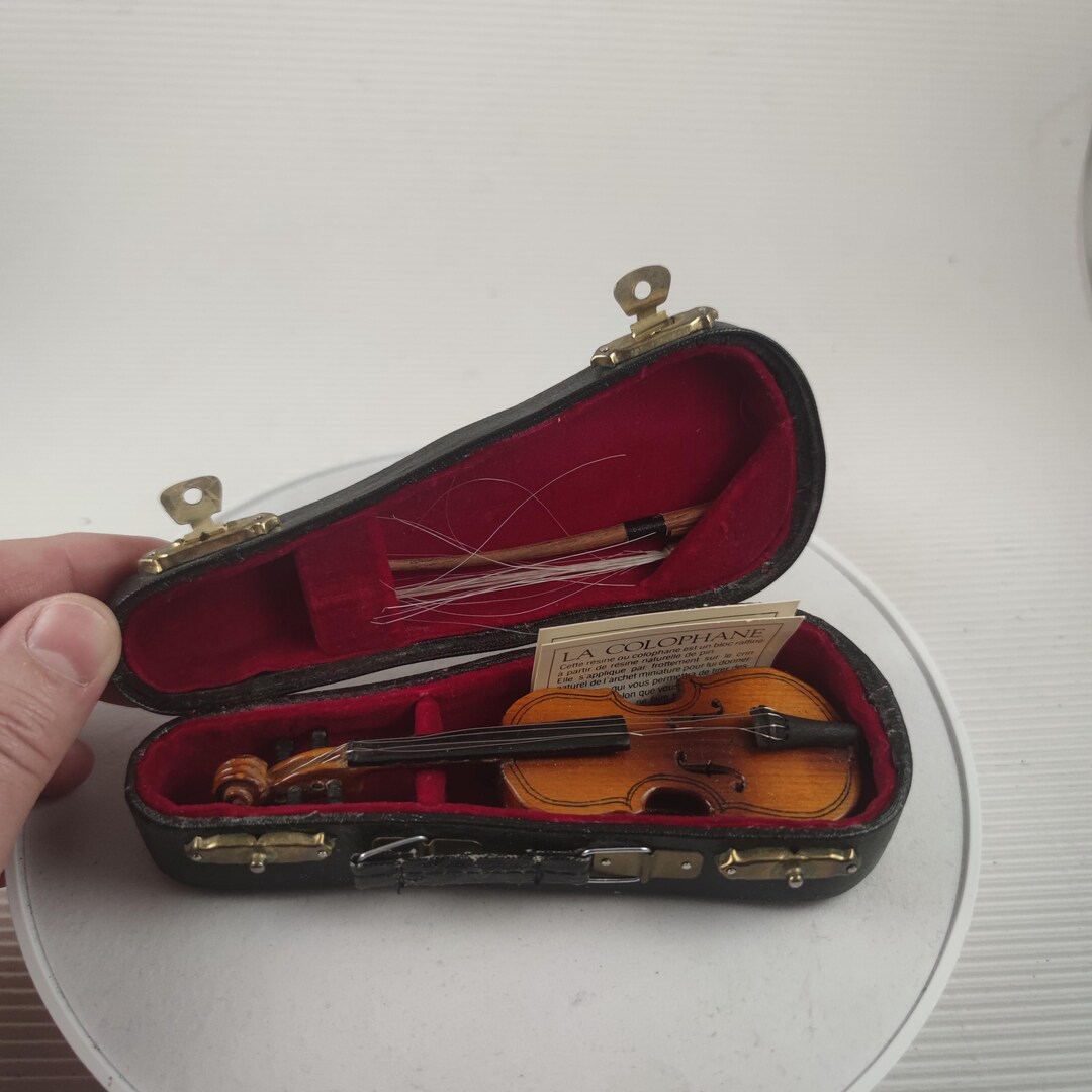 Classic Mini Instruments Beginning Vintage Mini Musical Instrument Violin Wooden - Etsy