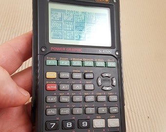 Casio Fx-9750g Vintage Scientific Calculator 32kb Power