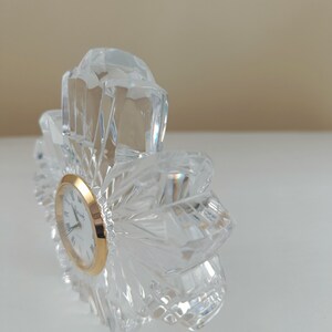 Vintage Mini Clock Mantel Table Clock, Collectible Dollhouse Clock ...